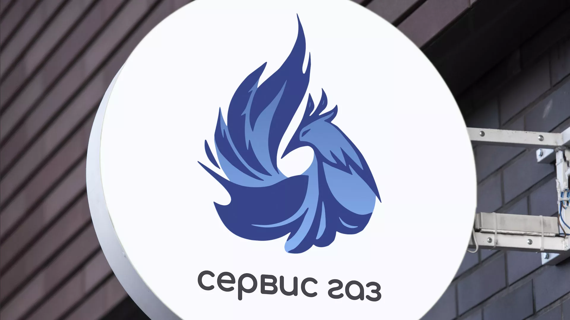 Создание логотипа «Сервис газ» в Медвежьегорске